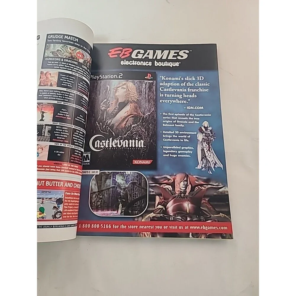 Vintage January 2004 Gaming Monthly Magazine 206 pages No174